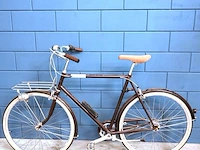 Creme cycles caferacer solo men dark brown - afbeelding 1 van  12