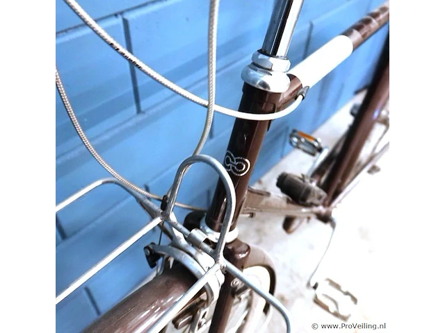 Creme cycles caferacer solo men dark brown - afbeelding 10 van  12