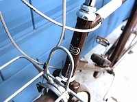 Creme cycles caferacer solo men dark brown - afbeelding 10 van  12