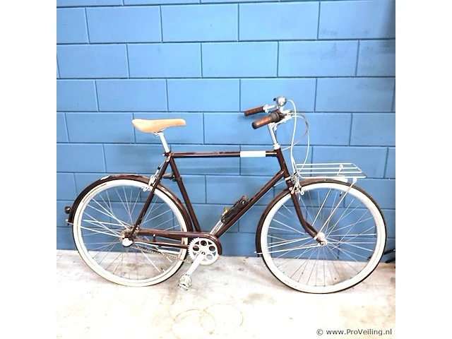 Creme cycles caferacer solo men dark brown - afbeelding 11 van  12