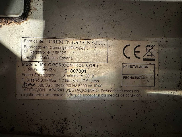 Crem.int - ma-c-3gr - koffiemachine - afbeelding 3 van  11