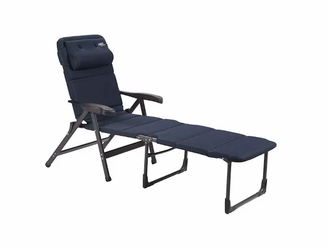 Crespo ligstoel ap/733 airdeluxe blauw - afbeelding 1 van  2