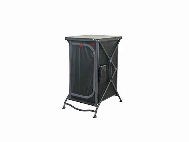 Crespo opbergkast ap-103 77x57x98,5 cm zwart - afbeelding 1 van  6