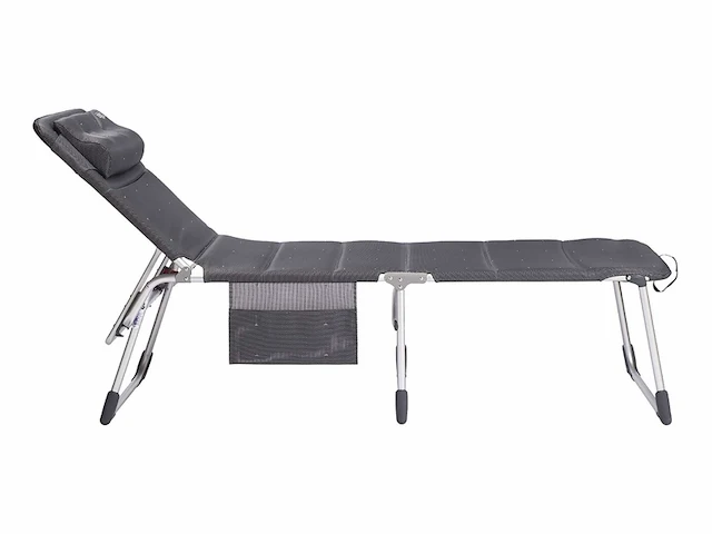 Crespo vouwbed al/363 deluxe donker grijs - afbeelding 2 van  3