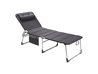 Crespo vouwbed al/363 deluxe donker grijs - afbeelding 1 van  4