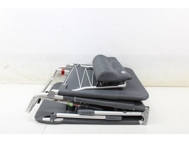 Crespo vouwbed al/363 deluxe donker grijs - afbeelding 3 van  4