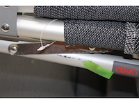 Crespo vouwbed al/363 deluxe donker grijs - afbeelding 4 van  4