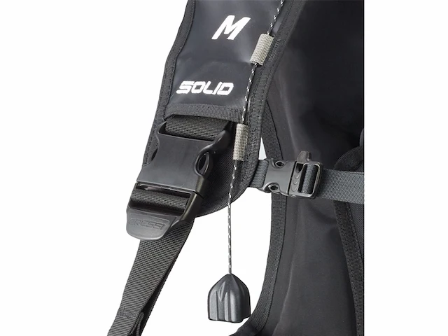 Cressi solid bcd dive center edition dive center edition b.c.d. drijfvermogencompensator zwart xs - afbeelding 2 van  4