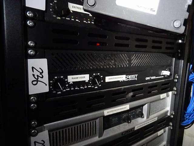 Crest performance - cpx 1500 - versterker - afbeelding 1 van  1