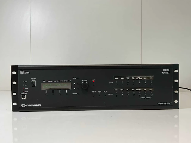 Crestron 3 series (dmps3-300-c-aec) digital media presentation system 300 w/acoustic echo cancellation - afbeelding 1 van  6