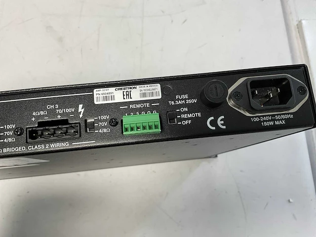 Crestron (amp-3210t), channel amplifier - high performance audio solution - afbeelding 6 van  7