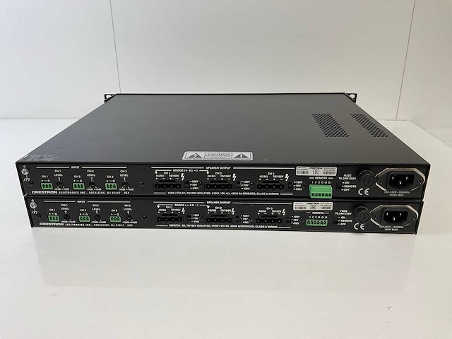 Crestron (amp-3210t), channel amplifiers - high performance audio solution (2x) - afbeelding 6 van  10