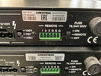 Crestron (amp-3210t), channel amplifiers - high performance audio solution (2x) - afbeelding 7 van  10