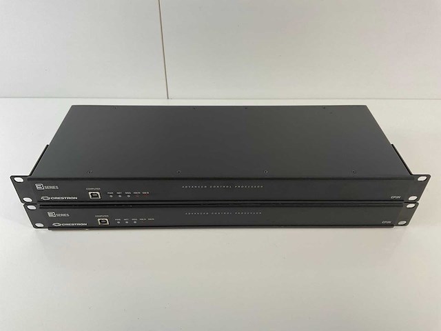 Crestron (cp3n) 3 series rack-mountable advanced control processors (2x) - afbeelding 2 van  7