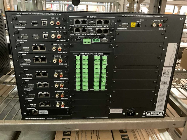 Crestron dm-md16x16 digitale media switcher - afbeelding 4 van  4