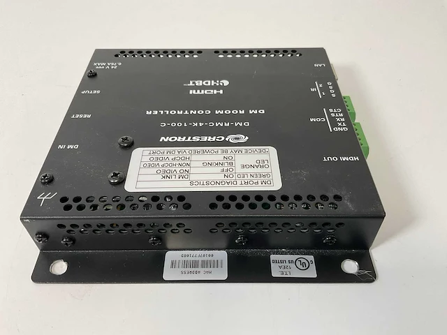 Crestron (dm-rmc-100-c), dm room controller interface (7x) - afbeelding 3 van  12