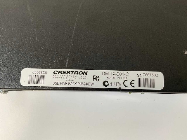 Crestron (dm-tx-201-c), digitalmedia 8g+ transmitters 201 (20x) - afbeelding 10 van  10