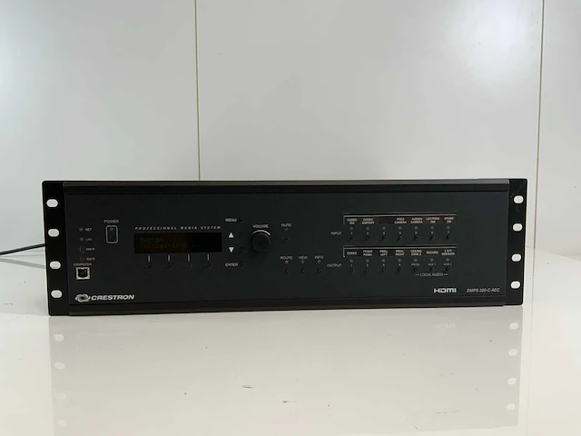 Crestron (dmps-300-c-eac) digital media presentation system w/acoustic echo cancellation - afbeelding 2 van  7