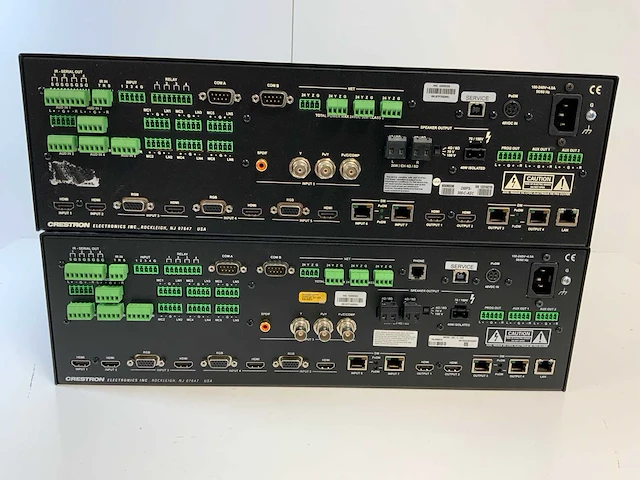 Crestron (dmps3-300-c-aec) 3-series digitalmedia presentation systems 300 w/audio conferencing interface (2x) - afbeelding 4 van  6