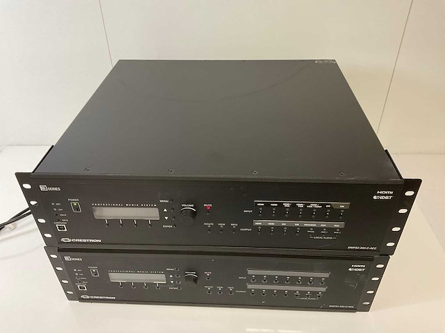Crestron (dmps3-300-c-aec), 3-series professional presentation media system 300 w/acoustic audio conferencing interfaces (2x) - afbeelding 2 van  7