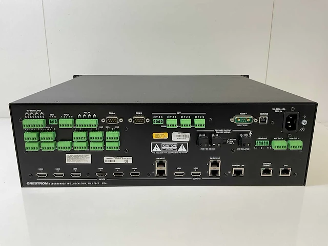 Crestron (dmps3-4k-350-c), 3-series professional presentation media system audio conferencing interface - afbeelding 5 van  7