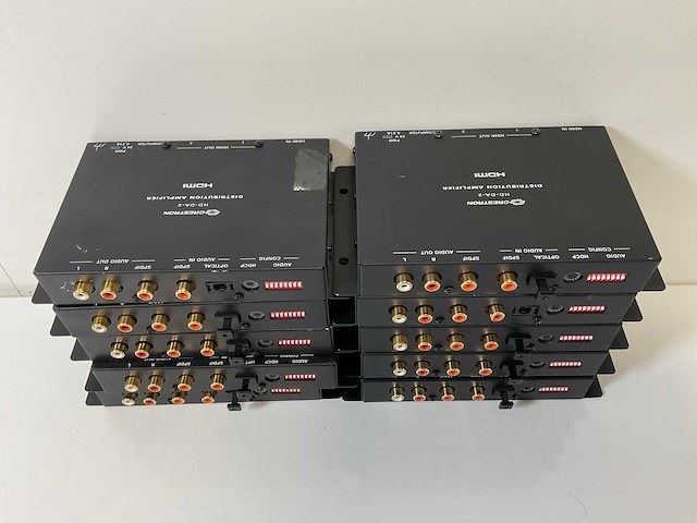 Crestron (hd-da-2), 1 to 2 hdmi distribution amplifier & audio converters (10x) - afbeelding 2 van  8