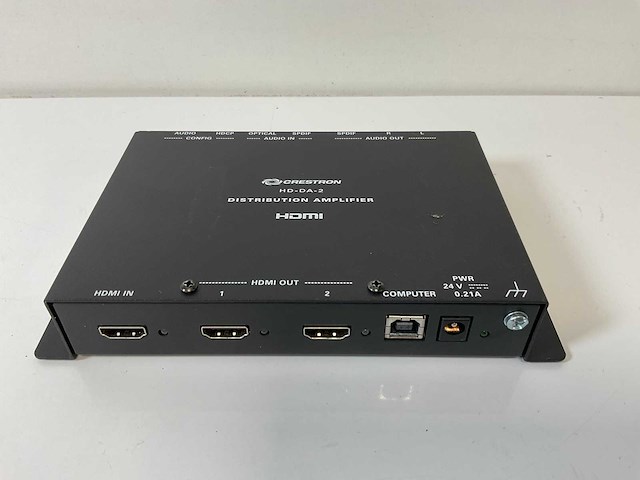 Crestron (hd-da-2), 1 to 2 hdmi distribution amplifier & audio converters (10x) - afbeelding 6 van  8