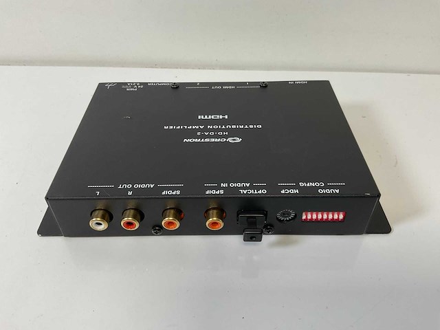 Crestron (hd-da-2), 1 to 2 hdmi distribution amplifier & audio converters (10x) - afbeelding 7 van  8