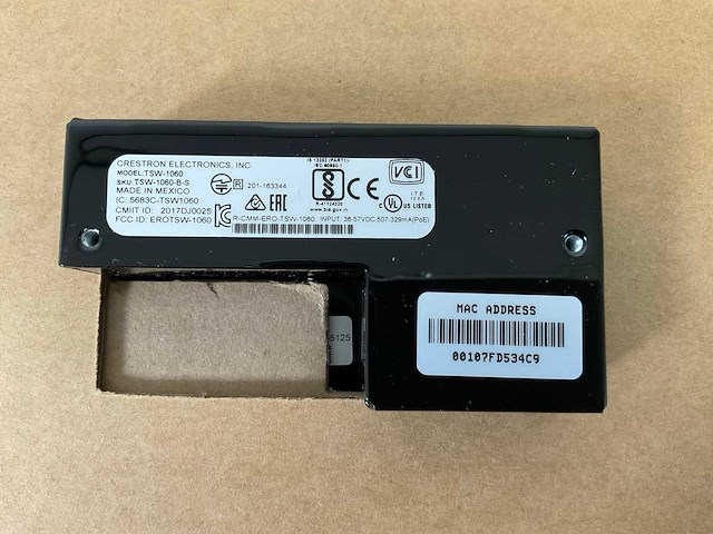 Crestron (tsw-1060-b-s), capacitive touch screen display designed for seamless control of various technologies (new) (7x) - afbeelding 2 van  10