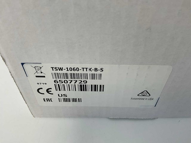 Crestron (tsw-1060-ttk-b-s), tabletop kit for yss-10 and tsw-1060 black smooth (new) (9x) - afbeelding 4 van  8