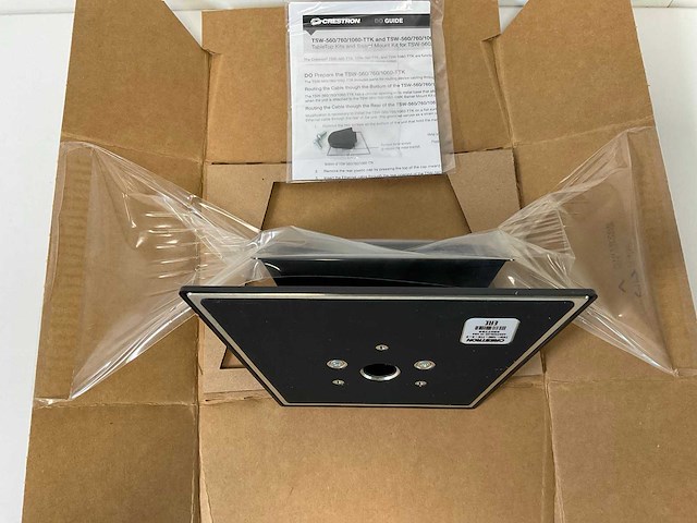 Crestron (tsw-1060-ttk-b-s), tabletop kit for yss-10 and tsw-1060 black smooth (new) (9x) - afbeelding 7 van  8