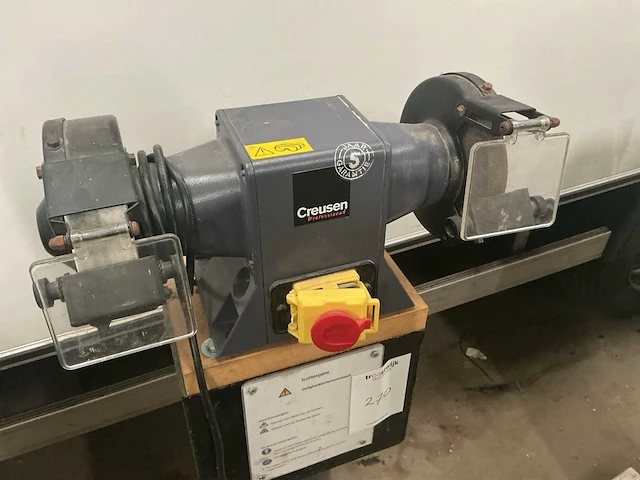 Creusen 8150 dubbelsteens slijpmachine - afbeelding 2 van  4