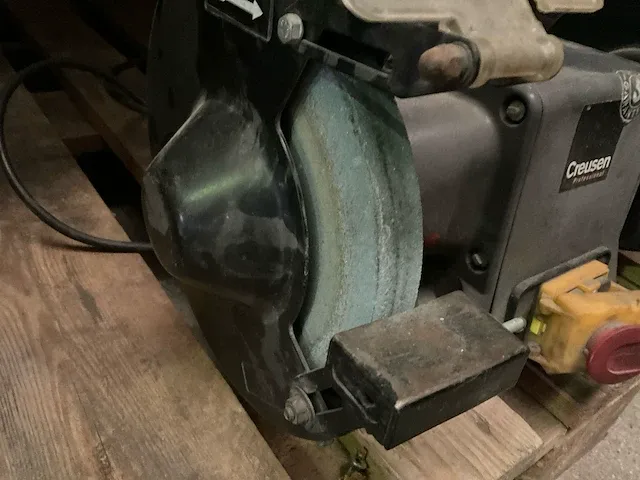 Creusen ds 8200t werkbankslijpmachine - afbeelding 3 van  4