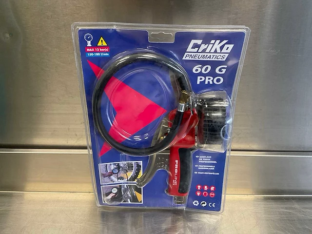 Criko 60 g pro pneumatische professionele bandenblazer - afbeelding 1 van  10
