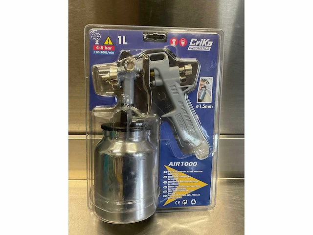 Criko air1000 pneumatisch hogedrukverfpistool - afbeelding 3 van  8