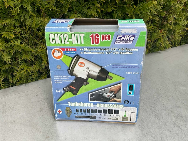 Criko ck12-kit pneumatische slagmoersleutel - afbeelding 2 van  4