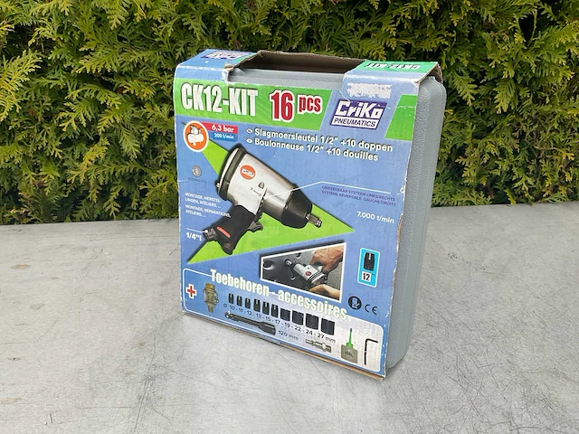 Criko ck12-kit pneumatische slagmoersleutel - afbeelding 4 van  4
