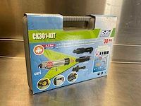 Criko ck301-kit pneumatische kit - ratelsleutel 1/2” + boormachine 10mm + stiftslijpmachine 6mm - 30 delig - afbeelding 4 van  11