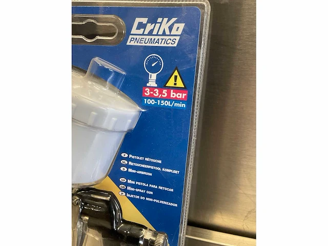 Criko pro paint pneumatische retoucheerpistool - afbeelding 2 van  8