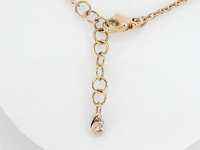 Crivelli - rosegouden hart collier met hoge kwaliteit briljant geslepen diamanten - afbeelding 6 van  8