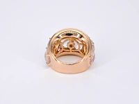 Crivelli - rosegouden ring met barok edelstenen - afbeelding 8 van  10