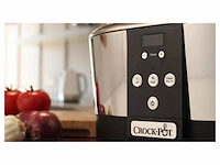 Crock-pot cr605 nextgen slowcooker 5.7 l zilver - afbeelding 2 van  4