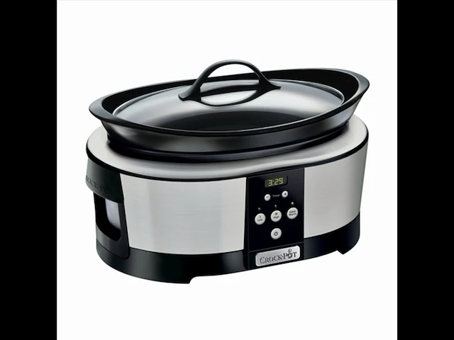 Crock pot sccpbpp605 050 slowcooker/digitale countdowntimer - afbeelding 1 van  5