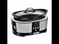 Crock pot sccpbpp605 050 slowcooker/digitale countdowntimer - afbeelding 1 van  5