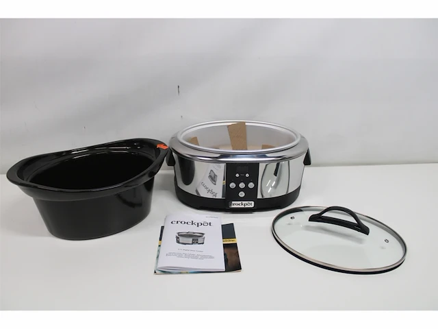 Crock-pot slow cooker / digitale countdowntimer zilver - afbeelding 5 van  6