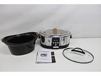 Crock-pot slow cooker / digitale countdowntimer zilver - afbeelding 5 van  6