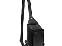 Cross bodytas chesterfield, riga, black - afbeelding 1 van  3