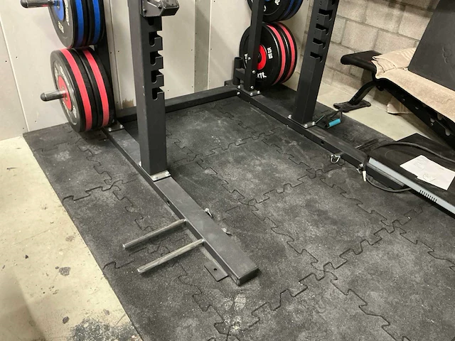 Crossmaxx squatrack met gewichten - afbeelding 4 van  10