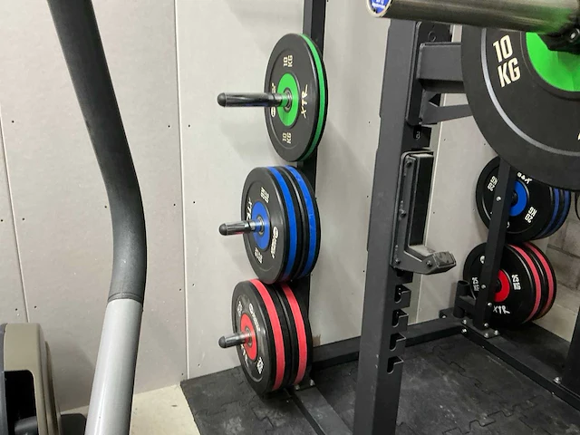 Crossmaxx squatrack met gewichten - afbeelding 8 van  10