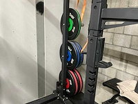 Crossmaxx squatrack met gewichten - afbeelding 9 van  10